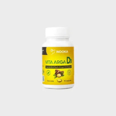 Vitamine D Vita Arga D3 90 Capsules + Huile d'argan